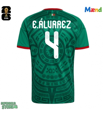 Mexico Edson Alvarez #4 Replika Hjemmebanetrøje VM 2026 Kortærmet